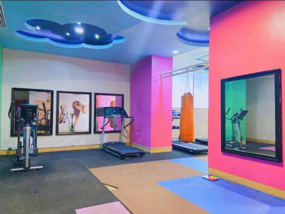 Cozy Apartment With Gym & Pool دار السلام المظهر الخارجي الصورة